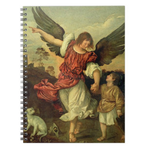 Raphael and Tobias, 1507-8 (oil on panel) Notebook