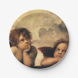 RAPHAEL - Angels 1512 Paper Plate