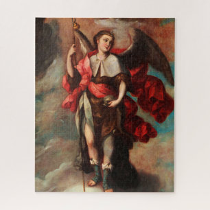 Raphael Archangel by Fray Miguel de Herrera Jigsaw Puzzle