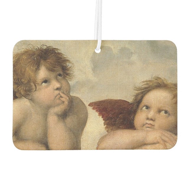 Raphael Cherubs Angels Air Freshener (Back)