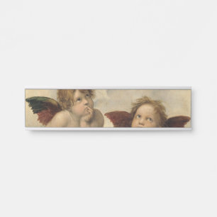 Raphael Cherubs Angels Door Sign