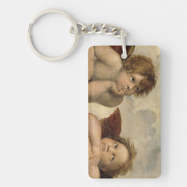 Raphael Cherubs Angels Keychain (Front)
