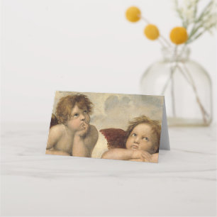 Raphael Cherubs Angels Place Card