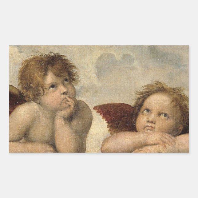 Raphael Cherubs Angels Sticker (Front)