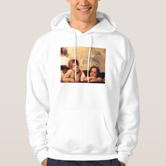 Raphael Cherubs Sistine Madonna Hoodie (Front)