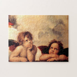 Raphael Cherubs Sistine Madonna Puzzle