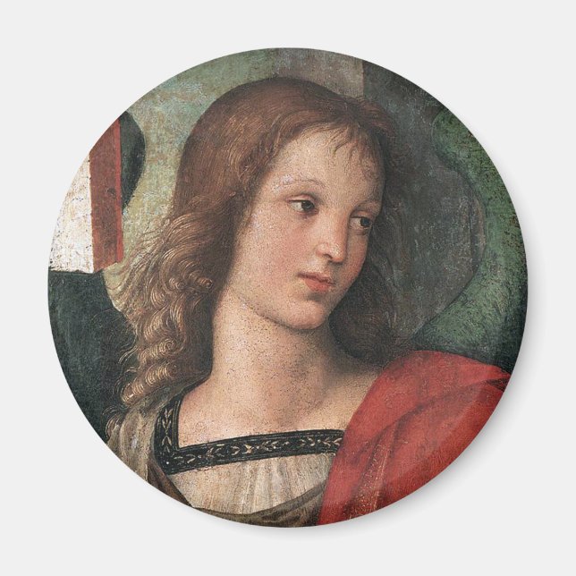 Raphael Christmas Angel Magnet  Raffaello Sanzio (Front)