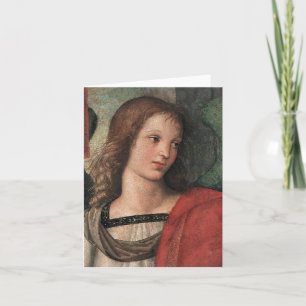 Raphael Christmas Angel Note Card Raffaello Sanzio