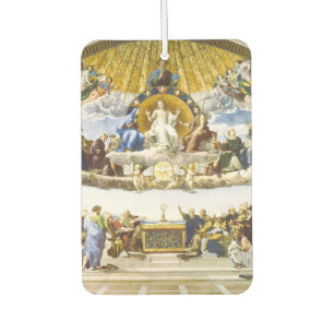 Raphael Disputation of the Holy Sacrament Art Air Freshener