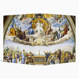 Raphael Disputation of the Holy Sacrament Art Binder