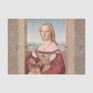 Raphael Lady and the Unicorn Classic fine art Tissue Paper