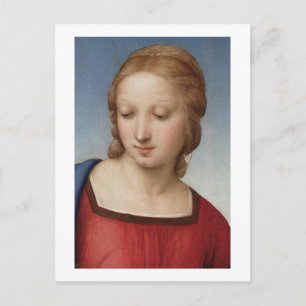 Raphael Madonna of the Goldfinch Postcard