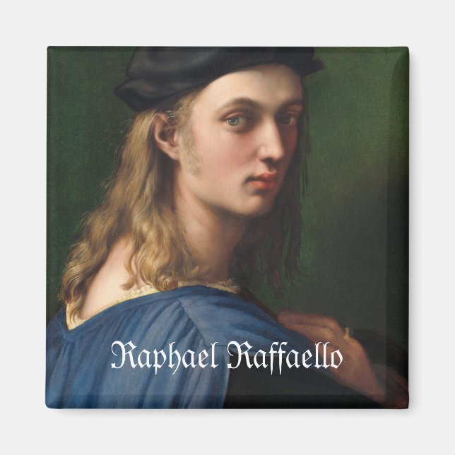 Raphael Raffaello Bindo Altoviti famous painting Magnet (Front)