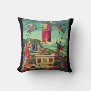 Raphael Resurrection Of Jesus Christ Art Throw Pillow