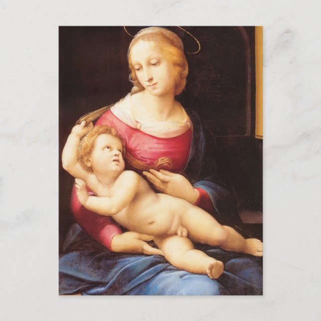 Raphael Sanzio - Bridgewater Madonna Postcard (Front)