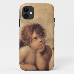Raphael,Sistine Cherub iPhone 11 Case