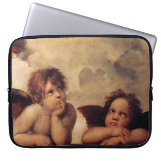 Raphael,Sistine Cherub Laptop Sleeve