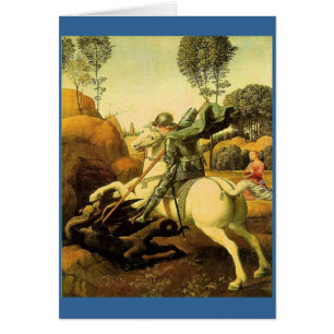 Raphael "St George et le dragon" (circa 1505)