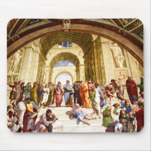Raphael, The School of Athens (1509) Mouse Pad