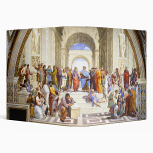 Raphael The School of Athens Renaissance Art Binder