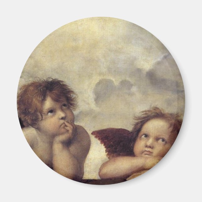 Raphael's Angels Magnet (Front)