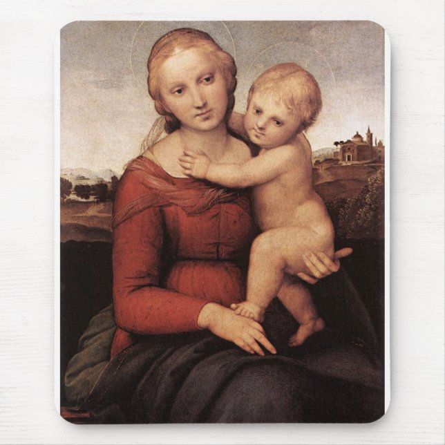 Raphael's Beautiful Madonna Mouse Pad (Front)