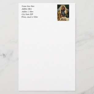 Raphael's Classic "Sistine Madonna" (circa 1513) Stationery