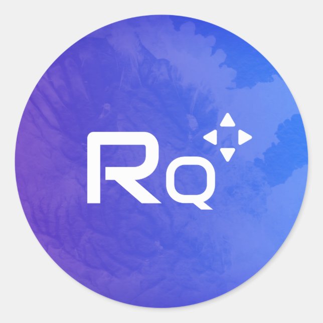 Raphael's Quest - Official Youtube Channel Classic Round Sticker (Front)