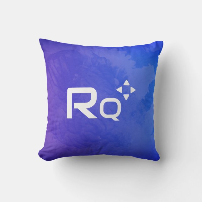 Raphael's Quest - Official Youtube Channel Throw Pillow (Front)
