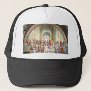Raphael's School of Athens (Plato and Aristotle) Trucker Hat