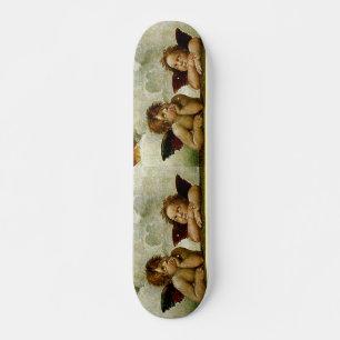 Raphael's "Sistine Madonna" (circa 1513) (Detail) Skateboard