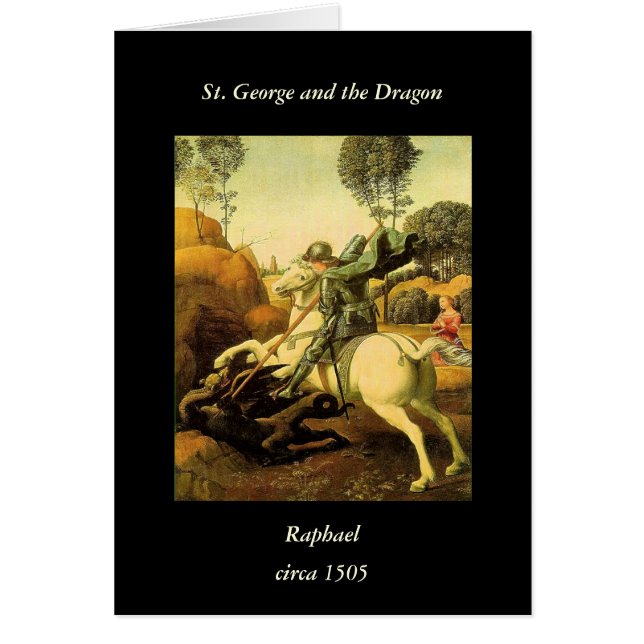 Raphael's "St. George and the Dragon" (circa 1505) (Front)