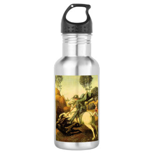 Raphael's "St. George and the Dragon" (circa 1505) 532 Ml Water Bottle
