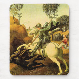 Raphael's "St. George and the Dragon" (circa 1505) Mouse Pad