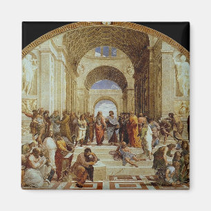 Raphael's "The School of Athens" (circa 1511) Magnet