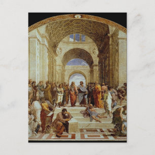 Raphael's "The School of Athens" (circa 1511) Postcard