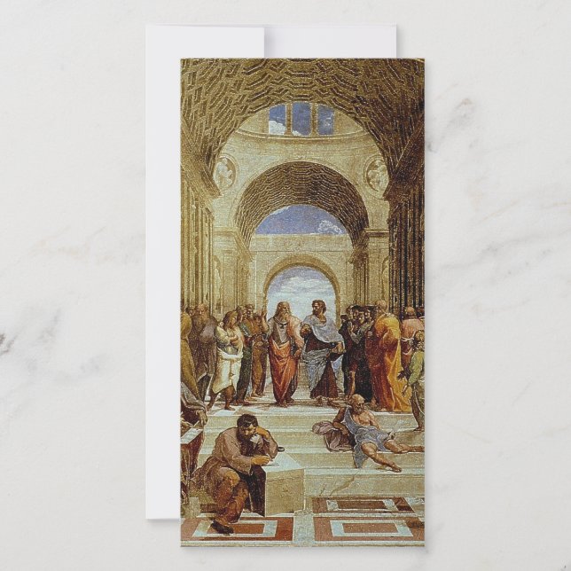 Raphael's "The School of Athens" Detail circa 1511 (Front)