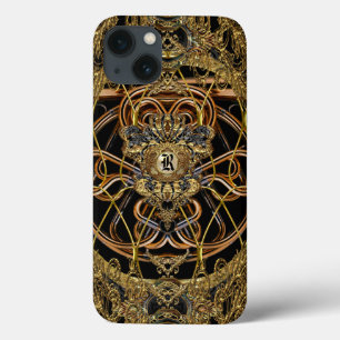 Raphconstance Elegant 6/6s Baroque Chic Monogram iPhone 13 Case