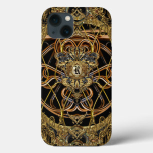 Raphconstance Elegant 6/6s Baroque Chic Monogram iPhone 13 Case