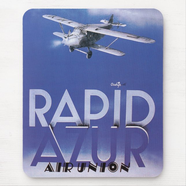 Rapid Azur Mouse Pad (Front)