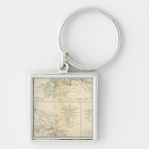 Rappahannock R, Chancellorsville, Fredericksburg Keychain