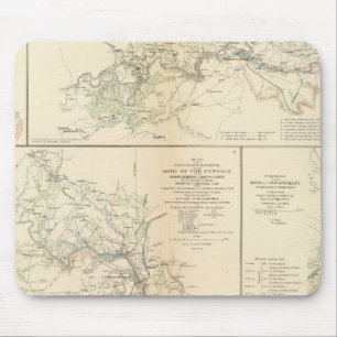 Rappahannock R, Chancellorsville, Fredericksburg Mouse Pad