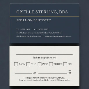 Rappel de rendez-vous au cabinet de dentisterie sé