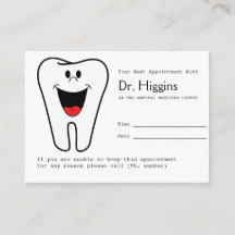 Rappel de rendez-vous pour dentiste dentaire heure
