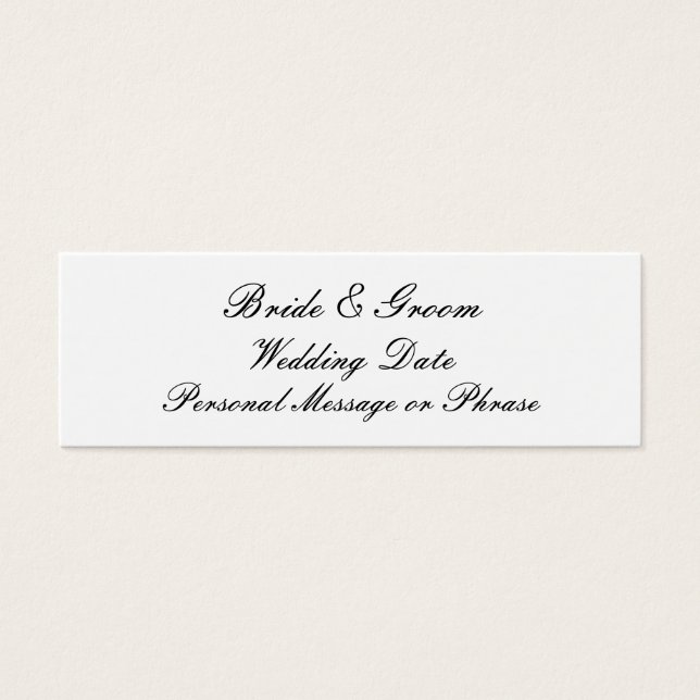 Rappel mariage Insérer pour les invitations (Devant)