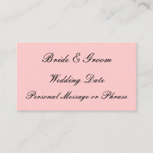 Rappel mariage Insérer pour les invitations ou les