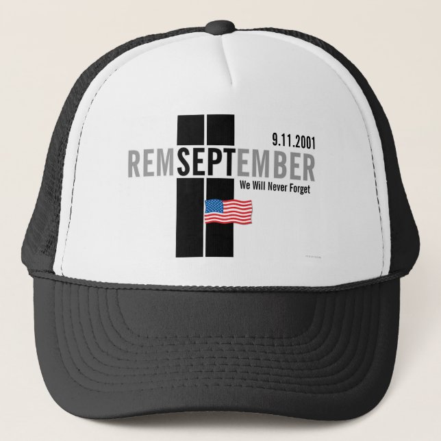 Rappelez-vous le casquette de drapeau du 11 (Devant)