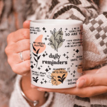 Rappels quotidiens Confirmation Mug