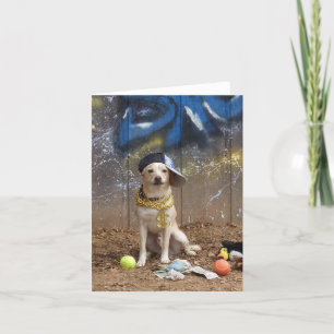 Rapper Dog - "Lil Sneezy" Card
