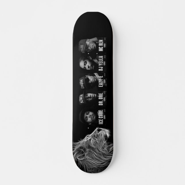 Rapper legends Design Skateboard (Front)